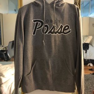 Obey Posse Grey Sweatshirt